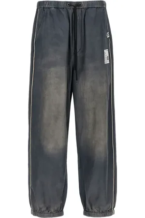 Maison Mihara Yasuhiro Aged Jogginghose aus Satin