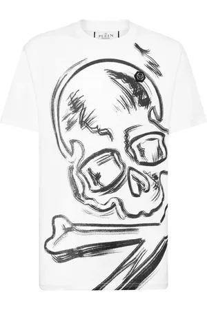 Philipp Plein T-Shirt mit Totenkopf-Print