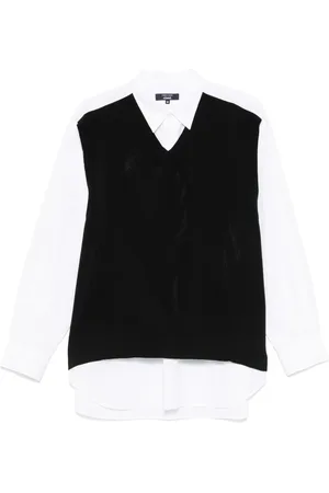Comme des Garçons Hemd im Layering-Look