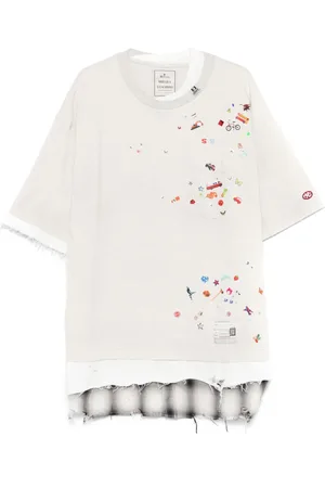 Maison Mihara Yasuhiro T-Shirt im Layering-Look