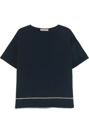 D.EXTERIOR T-Shirt mit Perlen