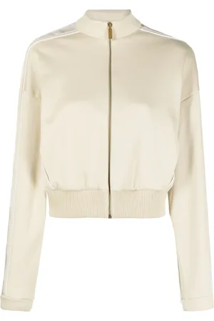 OFF-WHITE Cropped-Jacke mit Reißverschluss