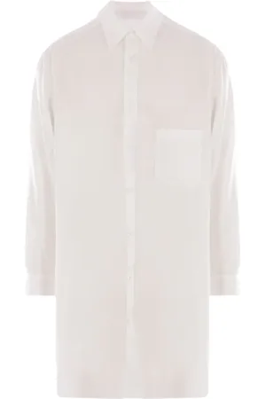 YOHJI YAMAMOTO Semi-transparentes Hemd