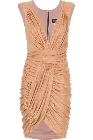 MITILIANE COUTURE Minikleid mit Kristallen