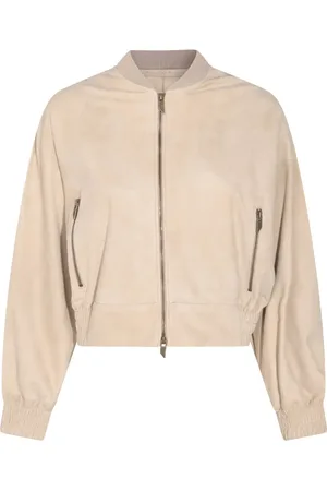 SALVATORE SANTORO Bomberjacke aus Leder