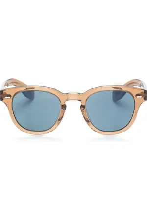 Oliver Peoples Cary Grant Sun Sonnenbrille mit rundem Gestell