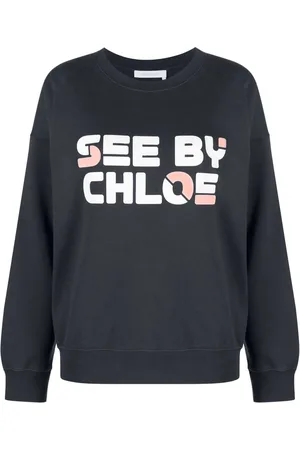 See by Chloé Sweatshirt mit Logo-Print