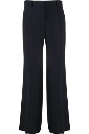 ALBERTO BIANI Taillenhose mit weitem Bein