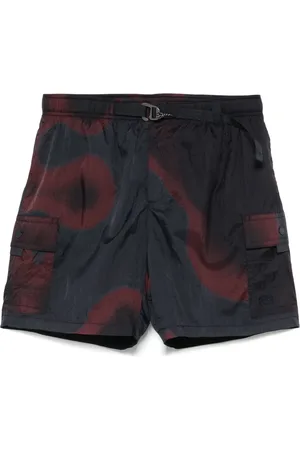 Lacoste Cargo-Shorts mit Ombré-Print
