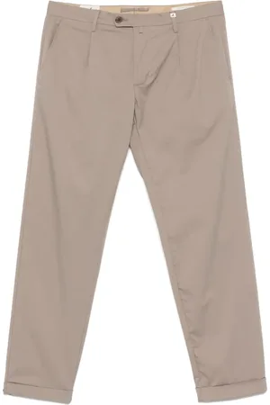 MYTHS Hose mit Faltendetail