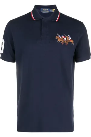 Ralph Lauren Poloshirt mit Pony-Stickerei