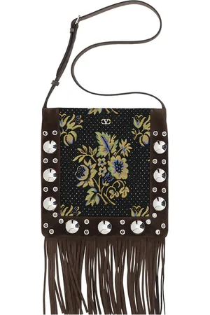VALENTINO GARAVANI Nellcôte Jacquard-Schultertasche