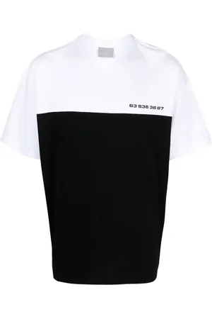 VTMNTS T-Shirt mit Nummern-Print