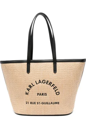 Karl Lagerfeld Tote Bag mit Logo-Stickerei