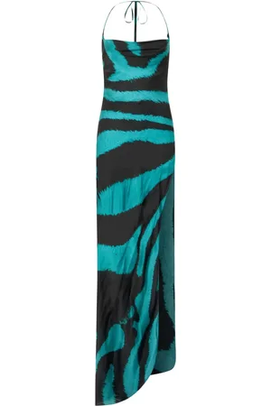 Roberto Cavalli Kleid mit Zebra-Print