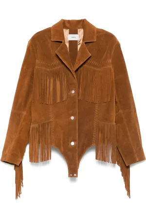 COPERNI Wildlederjacke mit Fransen