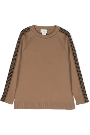 Fendi Langarmshirt mit FF-Motiv