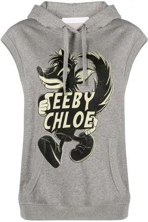 See by Chloé Ärmelloser Hoodie