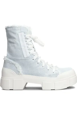 vic matiè Denim Bikerstiefel 500mm