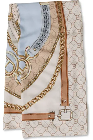 Twin-Set Schal mit Oval T-Print