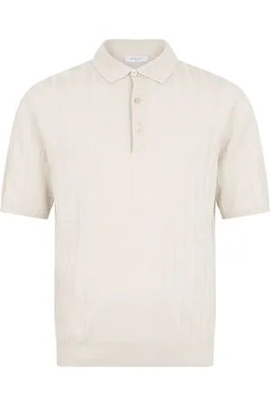 Boglioli Geripptes Poloshirt