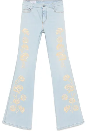 ERMANNO SCERVINO Bestickte Jeans