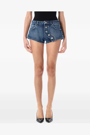 Jean Paul Gaultier Minishorts mit Knopfdetail