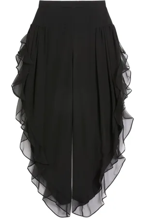 VALENTINO GARAVANI Georgette-Ballonhose
