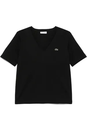 Lacoste T-Shirt mit V-Ausschnitt