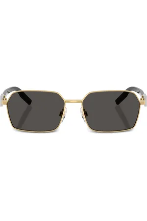 Dolce & Gabbana Sonnenbrille mit Logo-Schild