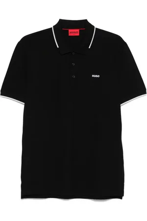 HUGO BOSS Poloshirt mit Logo-Prägung