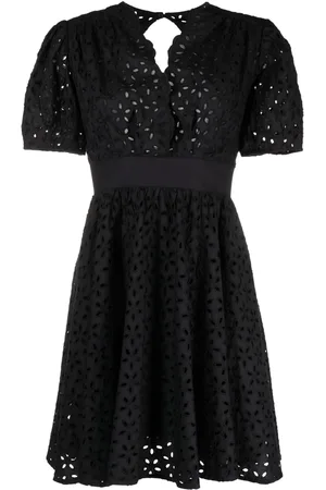 Pinko Kleid mit Lochstickerei