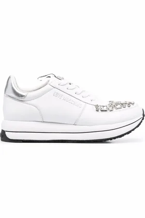 Moschino Verzierte Sneakers