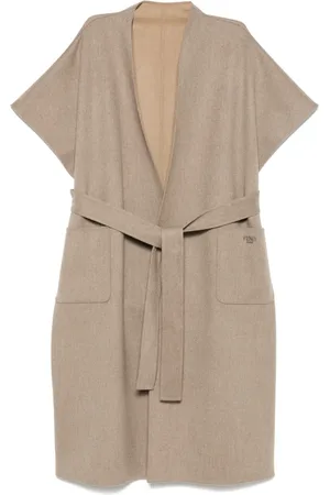 Fendi Cape mit Gürtel