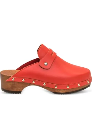Ennequadro Clogs aus Leder