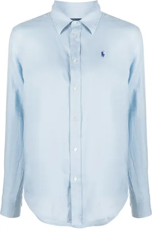 Ralph Lauren Leinenhemd mit Polo Pony