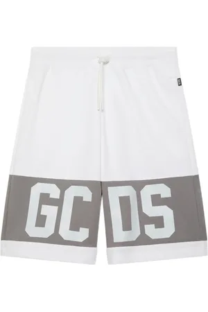 GCDS Joggingshorts mit Logo-Streifen