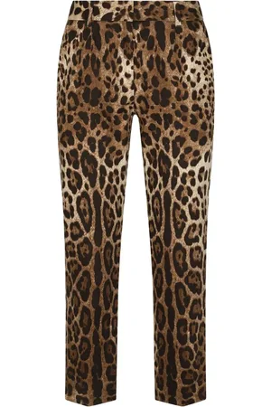 Dolce & Gabbana Hose mit Leoparden-Print
