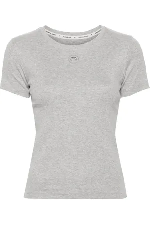 Marine Serre T-Shirt mit Sichelmond-Logo