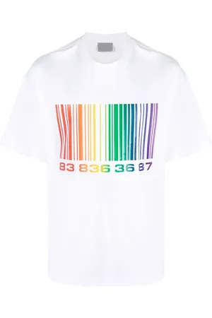 VTMNTS T-Shirt mit Barcode-Print