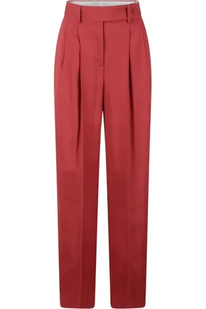 Alberta Ferretti Wide-Leg-Hose mit Bundfalten