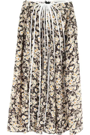 Stella McCartney 2010s Rock mit Blumen-Print