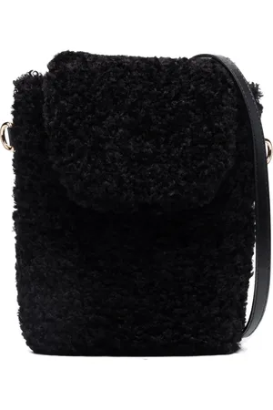 MONNALISA Schultertasche aus Faux Fur
