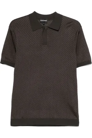 Emporio Armani Gestricktes Poloshirt