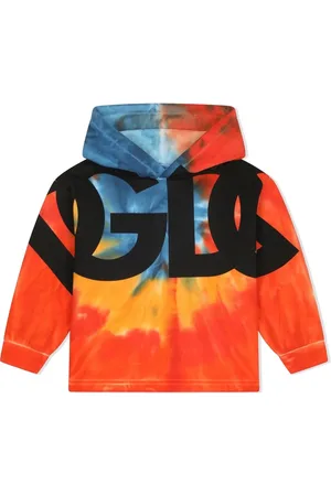 Dolce & Gabbana Hoodie mit Batikmuster