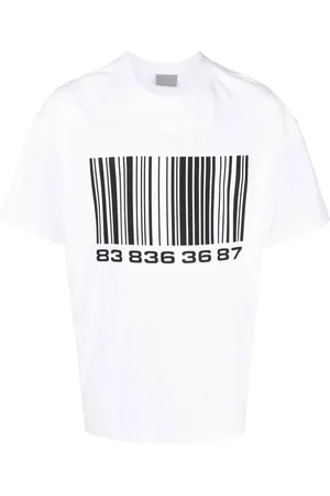 VTMNTS T-Shirt mit Barcode-Print