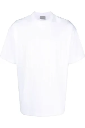 VTMNTS T-Shirt mit Dripping Barcode-Print