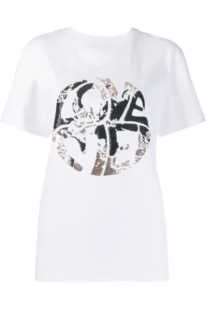Alberta Ferretti T-Shirt mit Pailletten