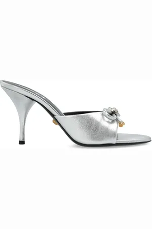 VERSACE Mules aus Leder 85mm