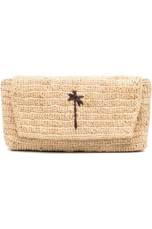 MANEBI Clutch aus Raffiabast